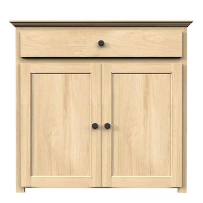 Berkshire Plymouth Cabinet with Drawer - 16"d