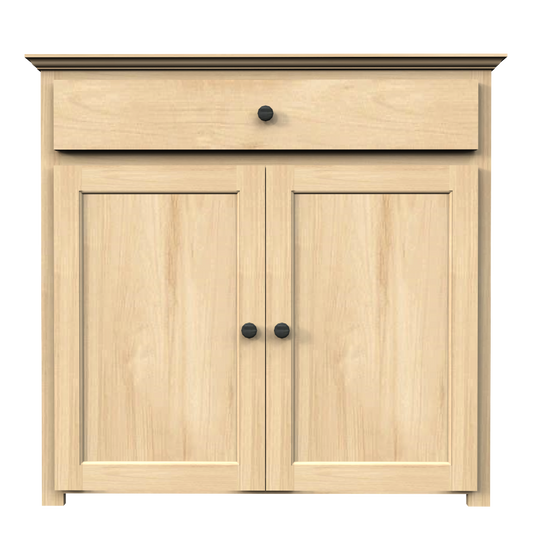 Berkshire Plymouth Cabinet with Drawer - 12"d