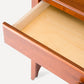 Acadia Shaker Student Desk with File Drawer close up on details of wide drawer.