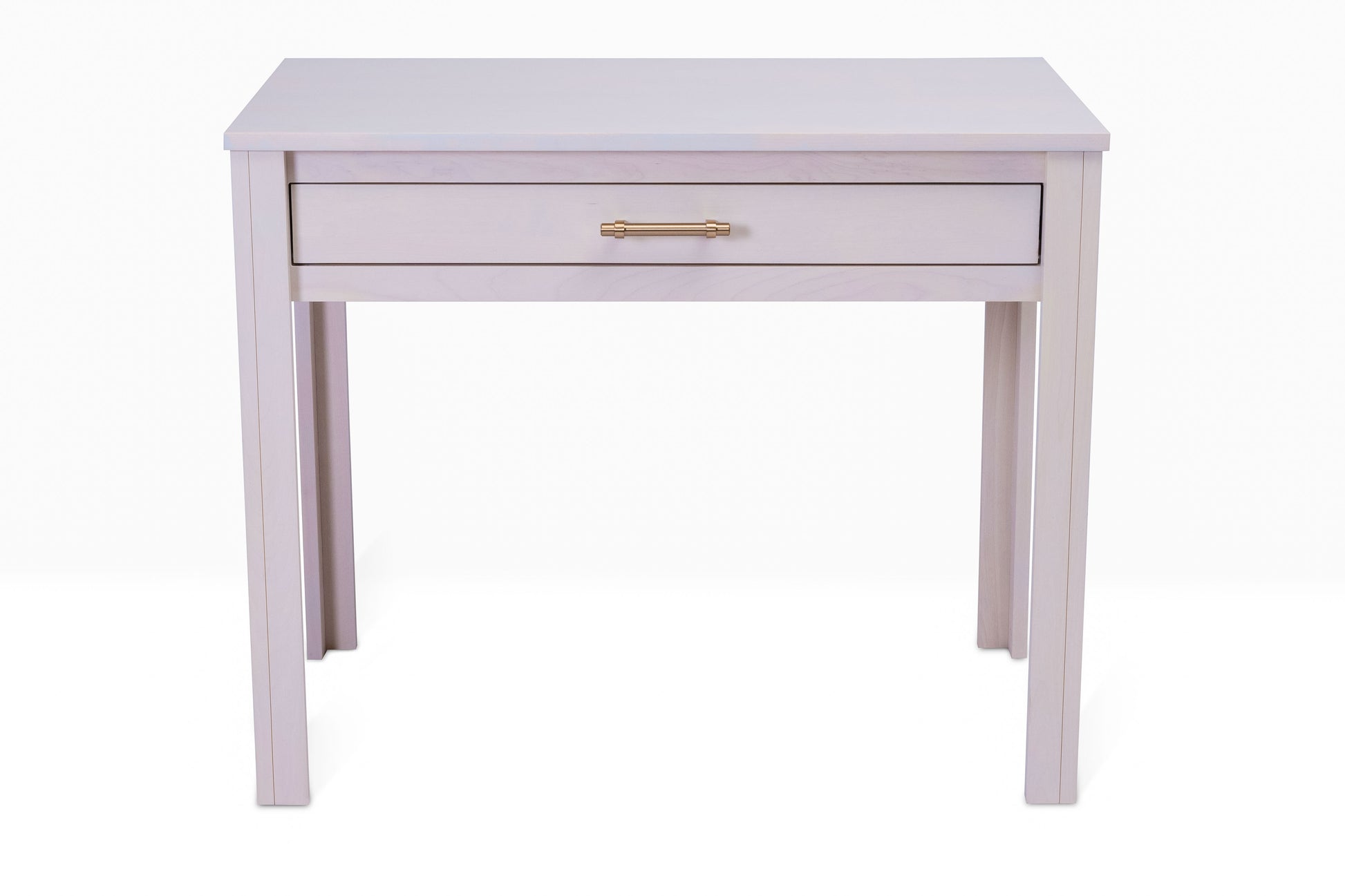 Acadia Tremont Writing Desk, shown with one drawer in Sandstone finish.