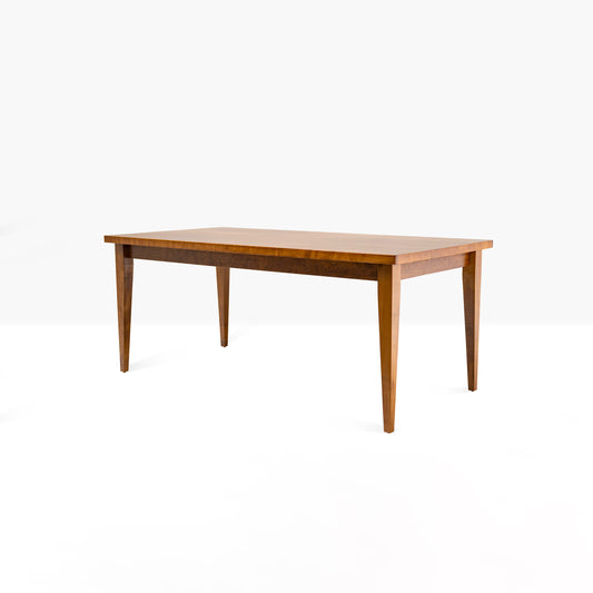 Berkshire Dining Table is built in birch and shown in country pine finish.