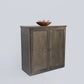 Berkshire Plymouth Cabinet is built from birch hardwood and is shown in Foggy Oak finish.
