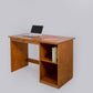 Berkshire Student Desk shown in meadow oak finish, featuring hardwood birch construction and adjustable shelving. 