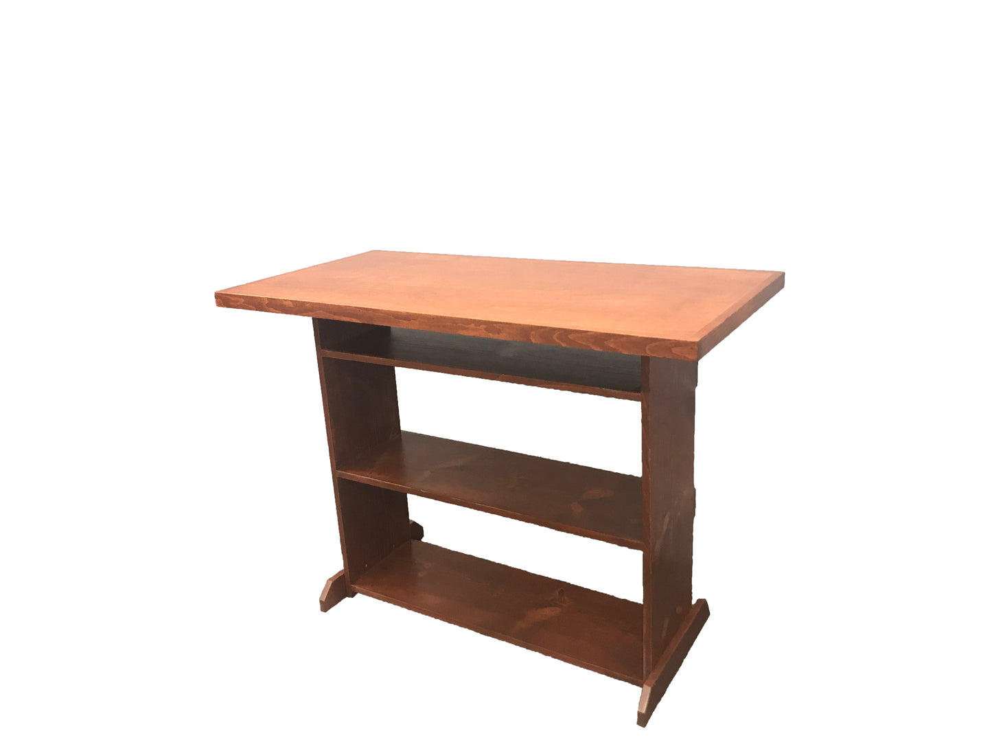 Evergreen Pub Table is constructed from pine and birch and is pictured in Toffee finish.